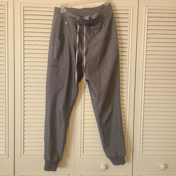 Figs Jogger Scrub Pants Gray Size Small - Picture 2 of 7